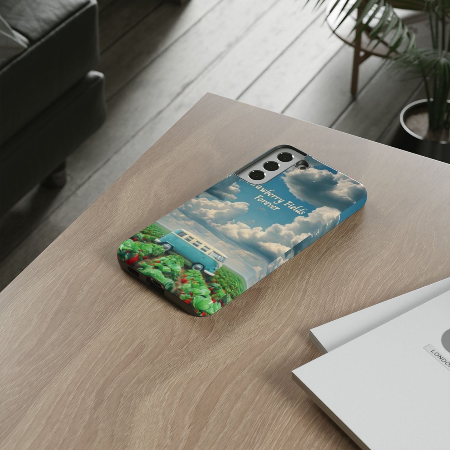 "Life is Short.  Vintage Summer Vibes" Mobile Phone Case