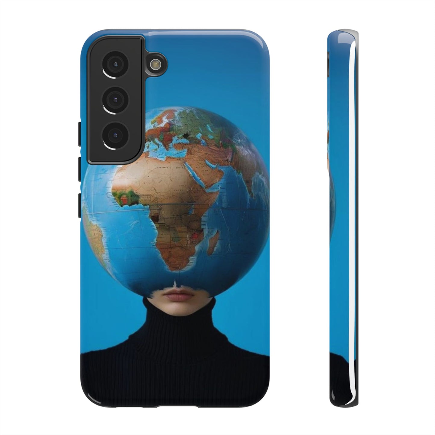 "She Who Carries the World" Mobile Phone Case