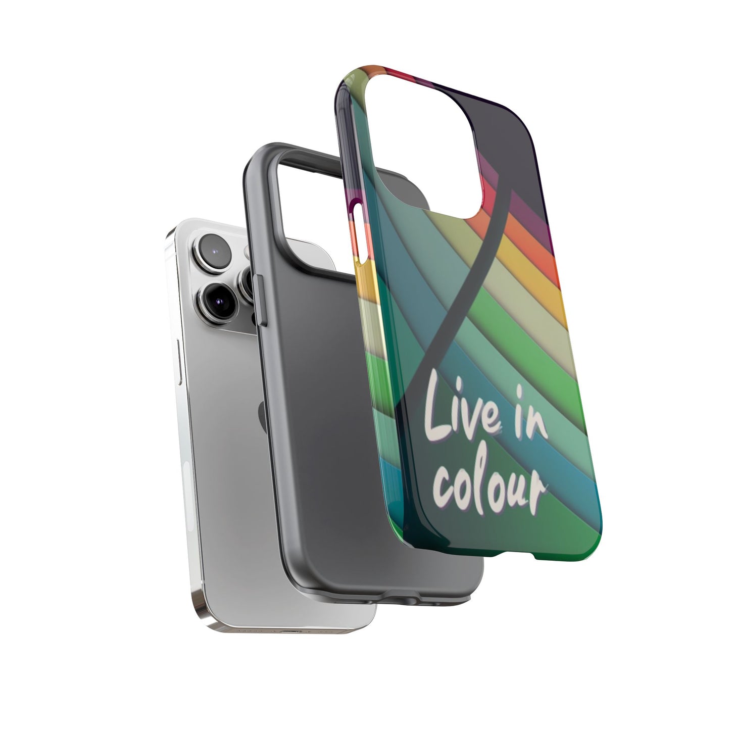 "Live in Colour" Mobile Phone Case