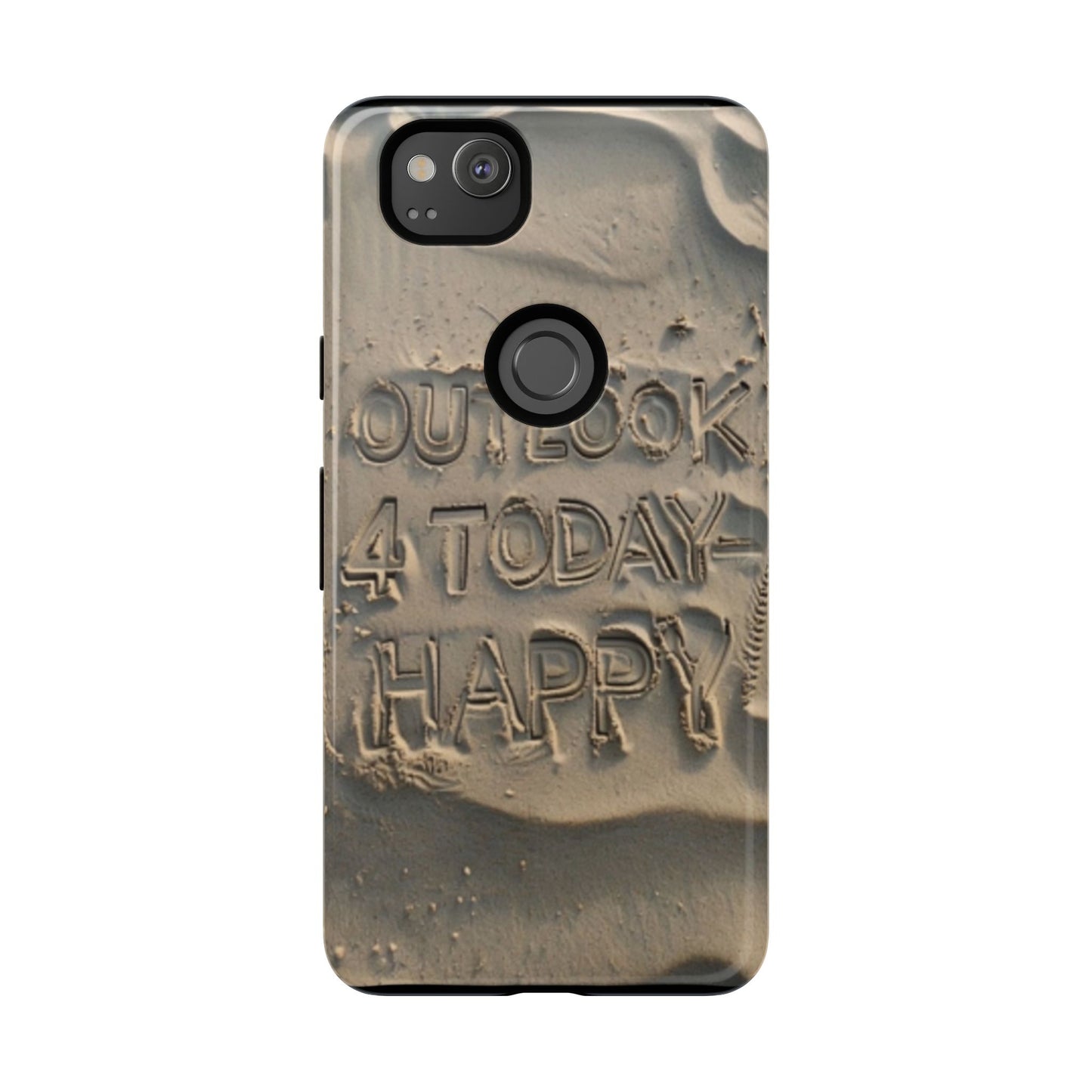 "Life is Short.  Be Happy" Mobile Phone Case