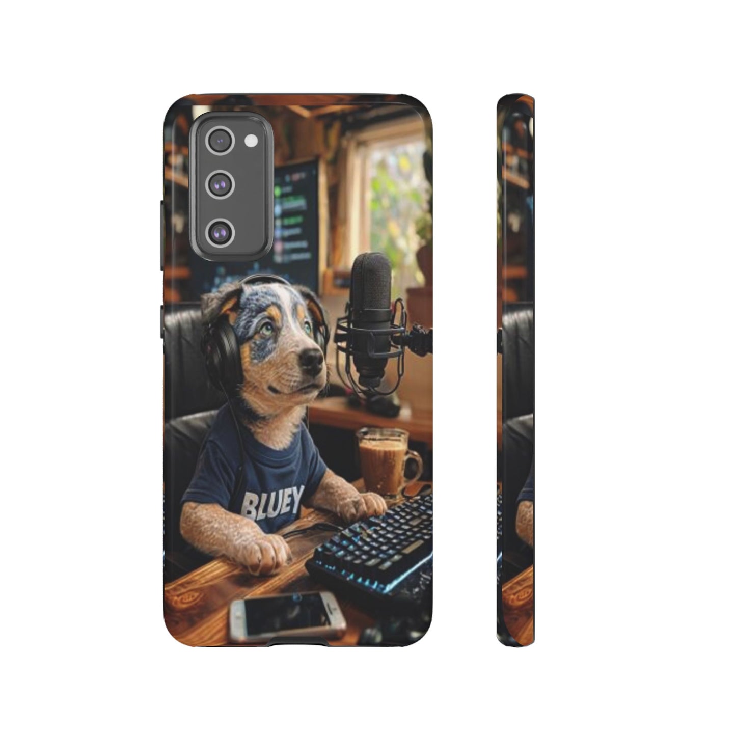 "Blue Heeler - a Tribute to Bluey" Mobile Phone Case