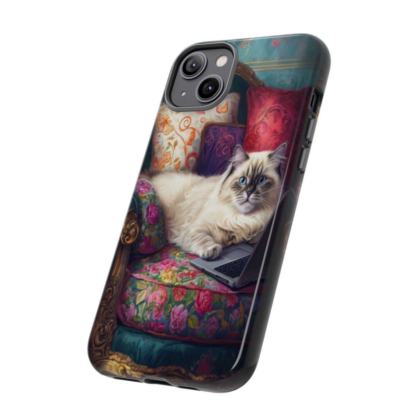 "Purr-sian Productivity" Mobile Phone Case