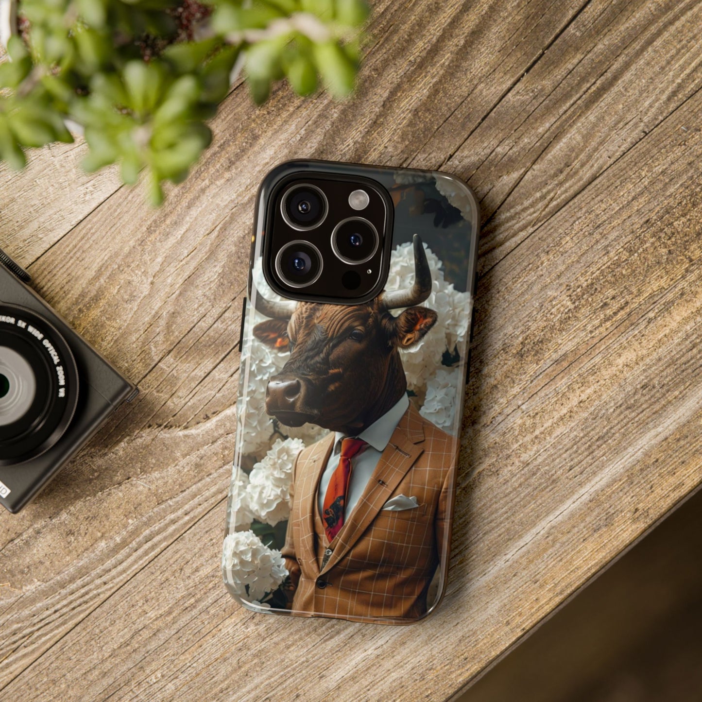 "The Genteel Bull" Mobile Phone Case