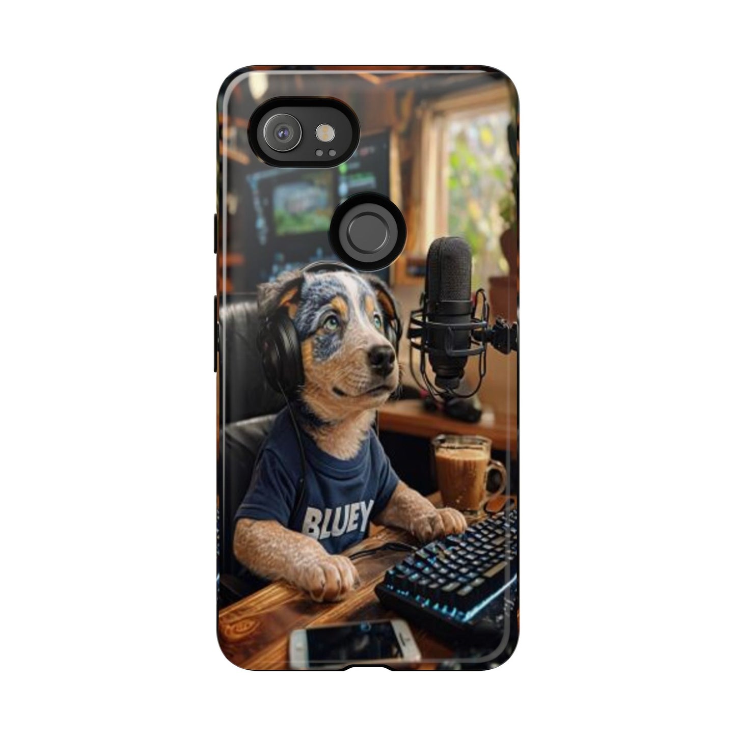 "Blue Heeler - a Tribute to Bluey" Mobile Phone Case