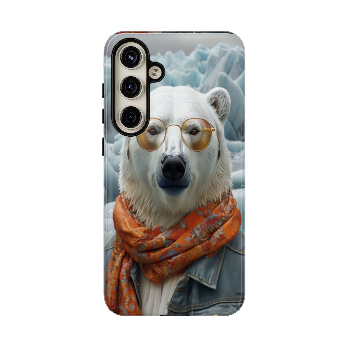 "Urban Zen Polar Bear" Mobile Phone Case
