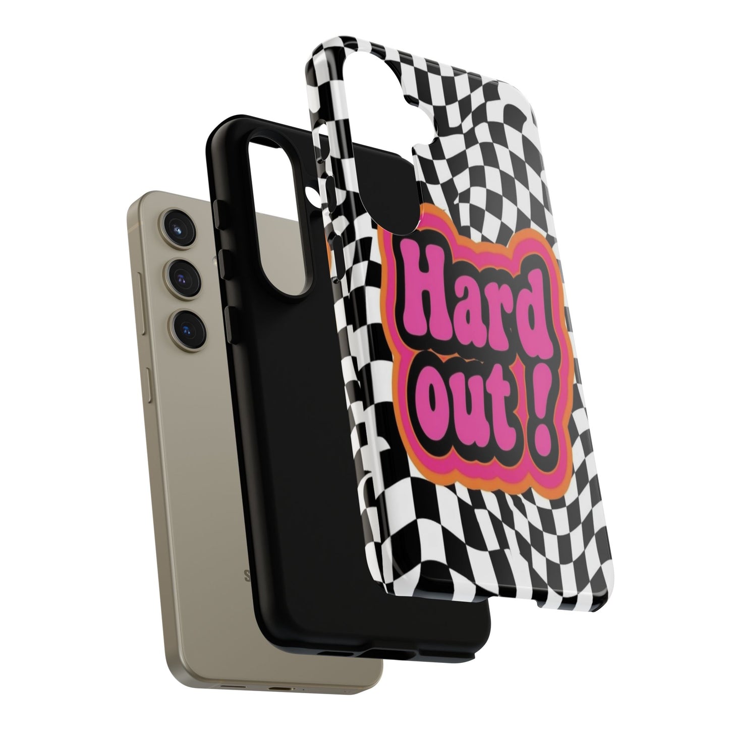 "Hard Out" Mobile Phone Case (pink)