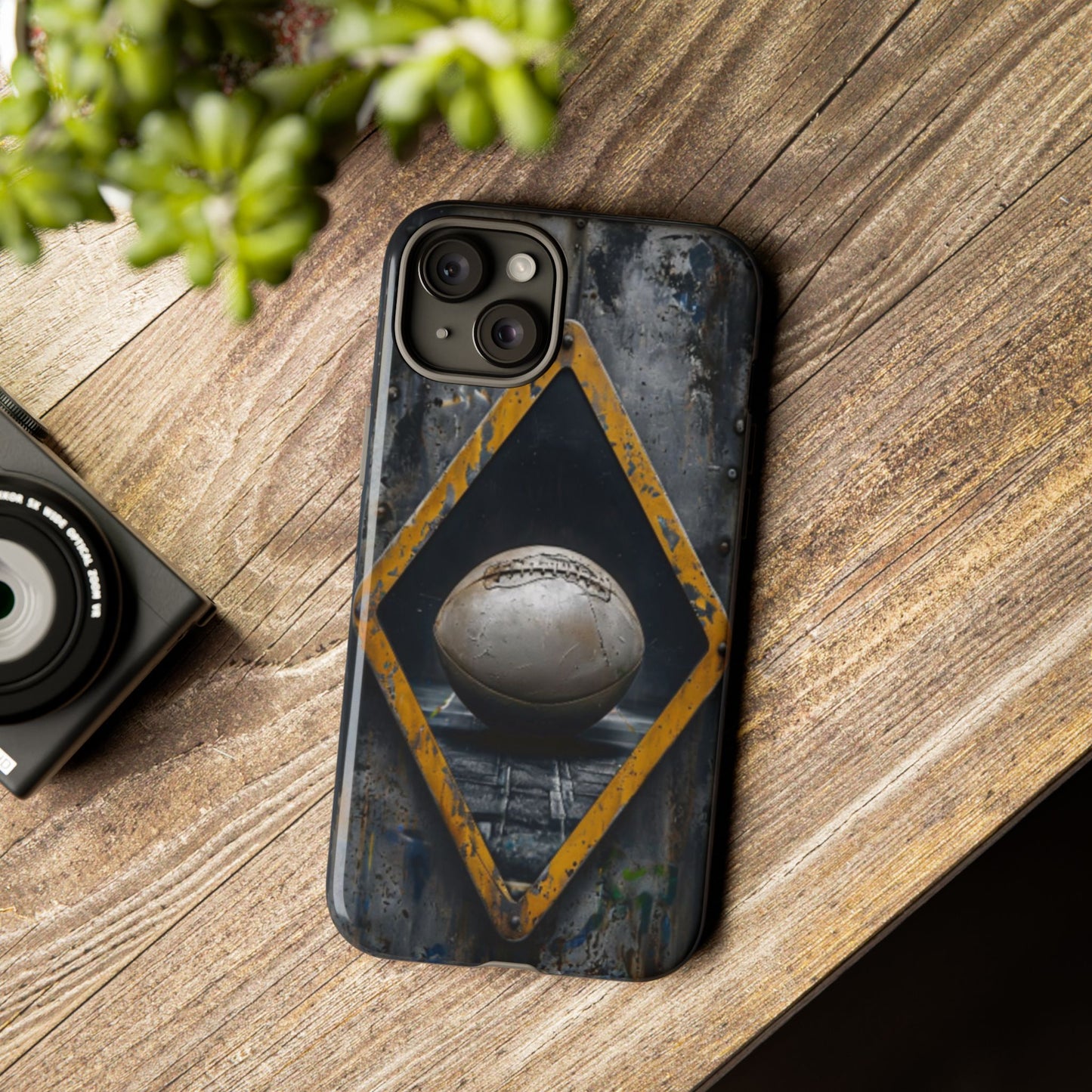 "Weekend Traffic: 100% Rugby" Mobile Phone Case