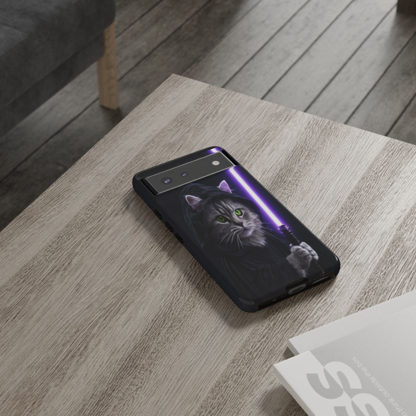 "Jedi Whisker" Mobile Phone Case (purple)