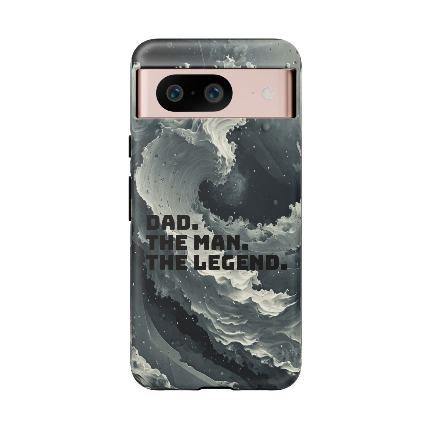 "Dad. The Man. The Legend" Mobile Phone Case (grey)
