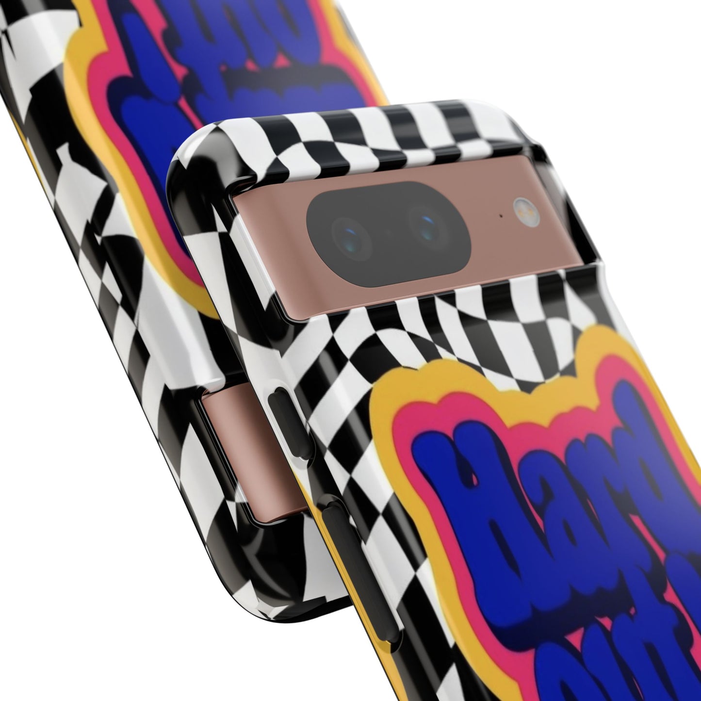 "Hard Out" Mobile Phone Case (blue)