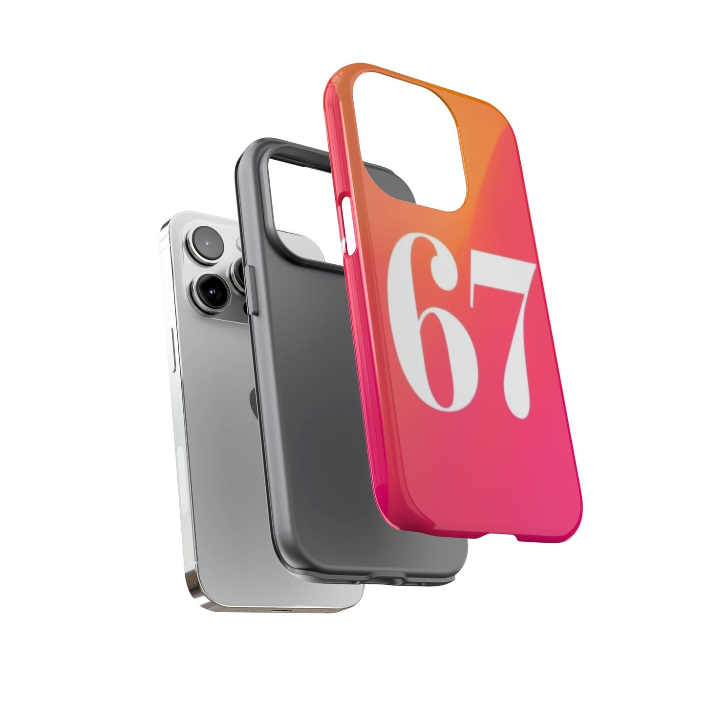 "67" Mobile Phone Case