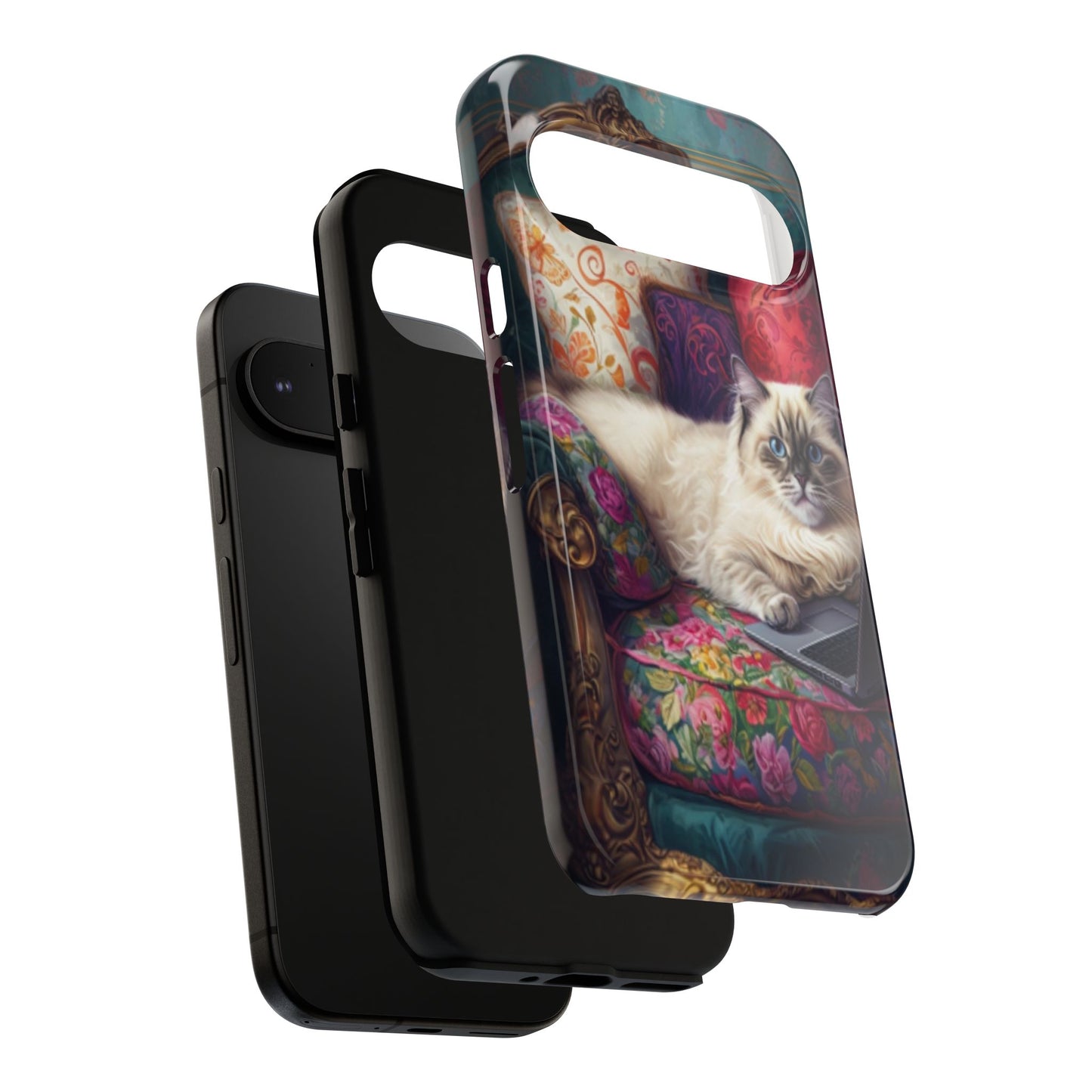 "Purr-sian Productivity" Mobile Phone Case