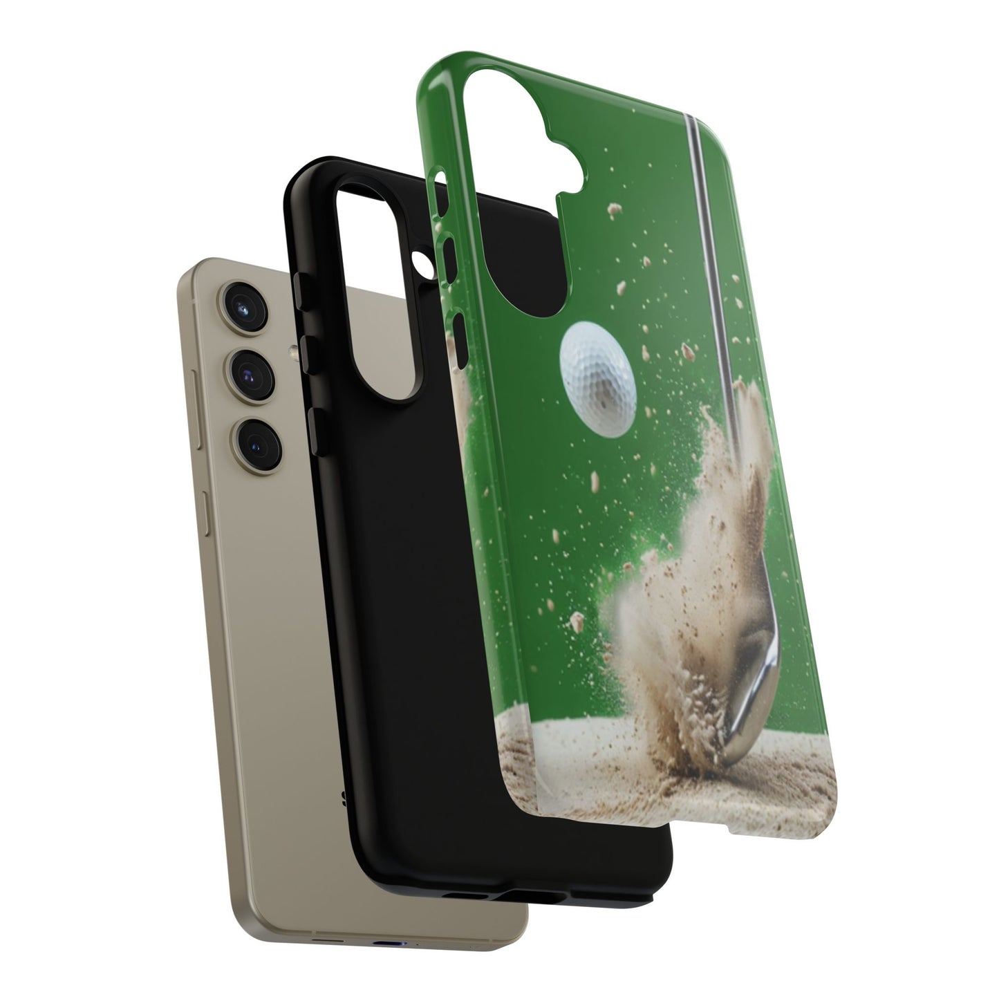 "Bunker Shot" Mobile Phone Case (light green)
