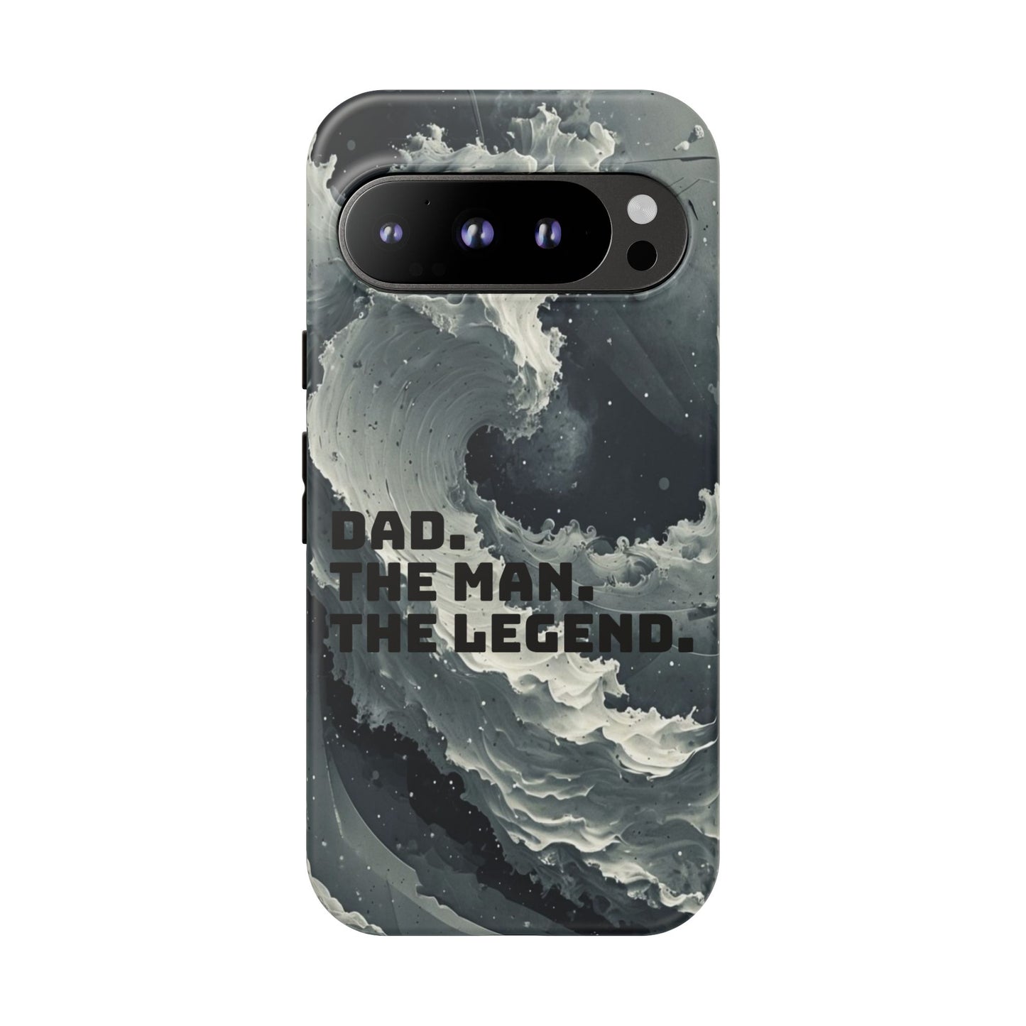 "Dad. The Man. The Legend" Mobile Phone Case (grey)