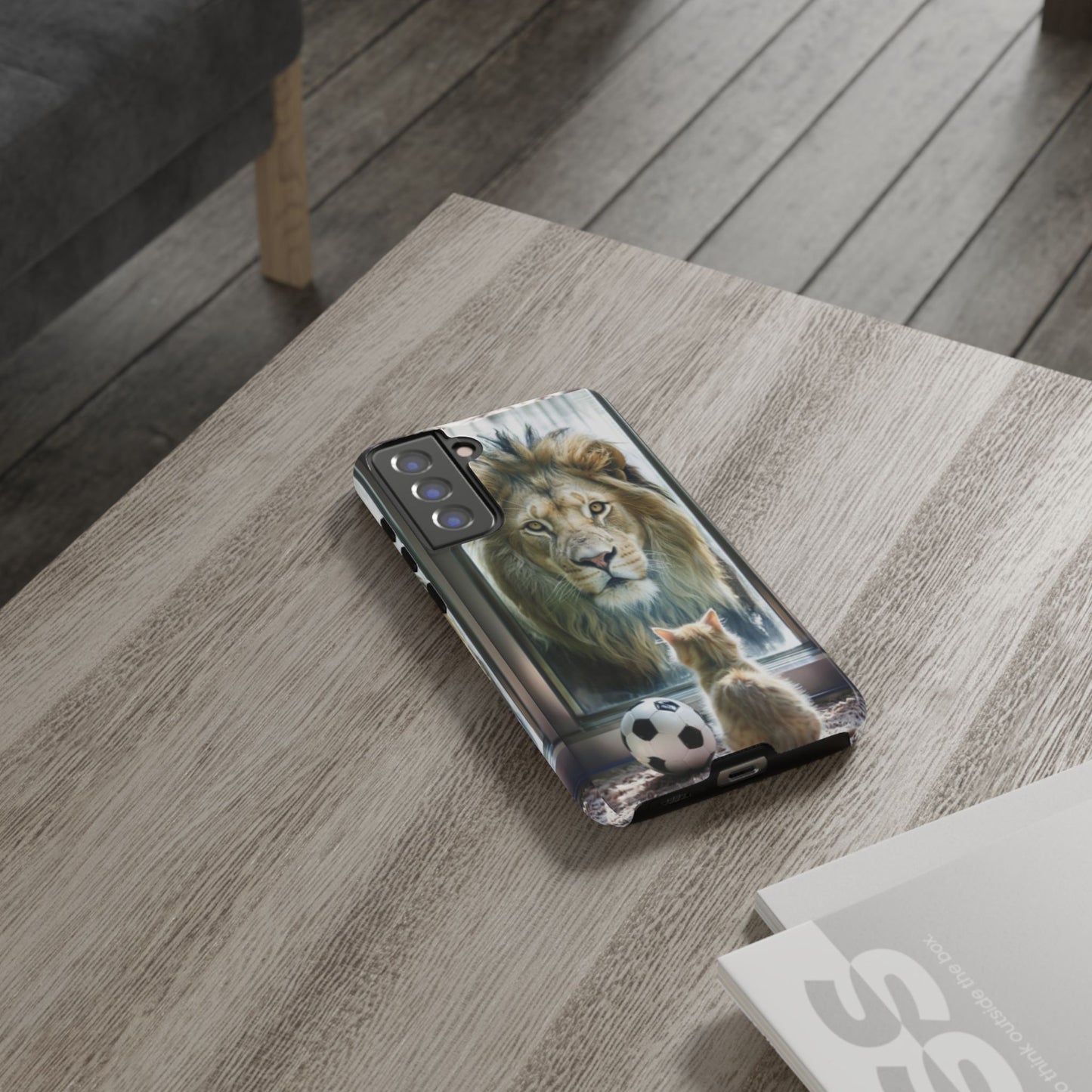 "The Lion Within" Mobile Phone Case (soccer)