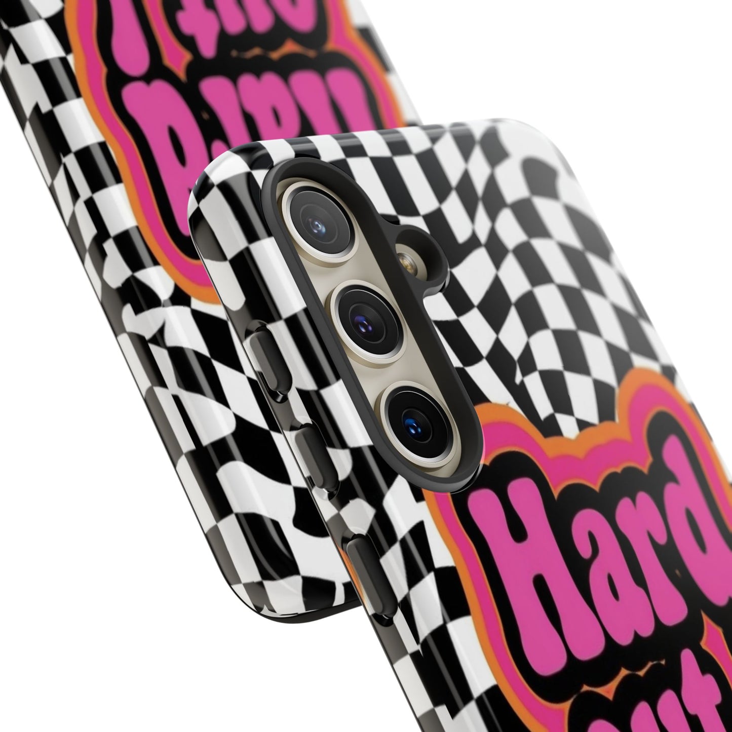 "Hard Out" Mobile Phone Case (pink)