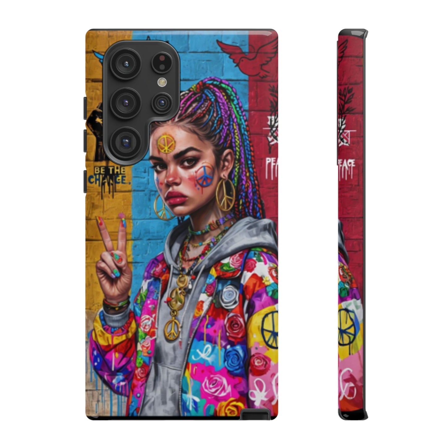 "Create Peace" Mobile Phone Case