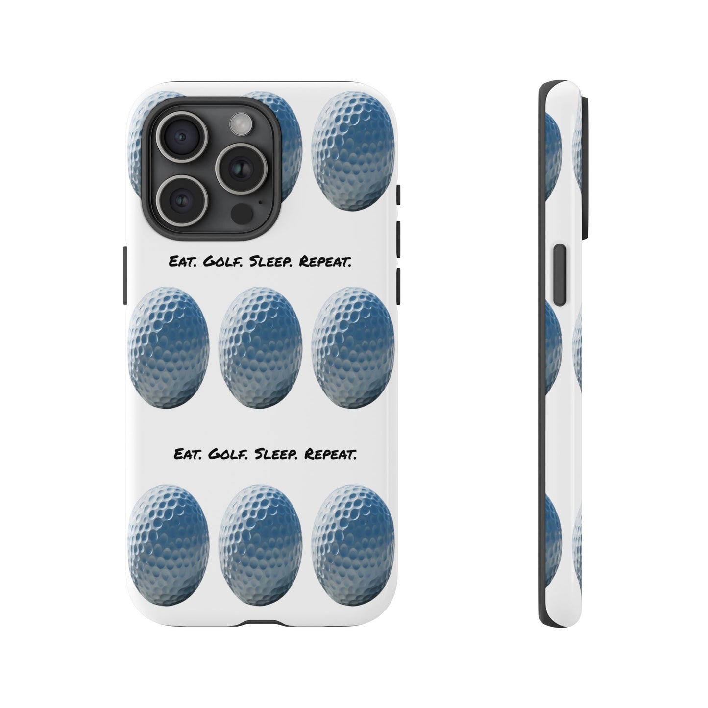 "Eat. Golf. Sleep. Repeat." Mobile Phone Case
