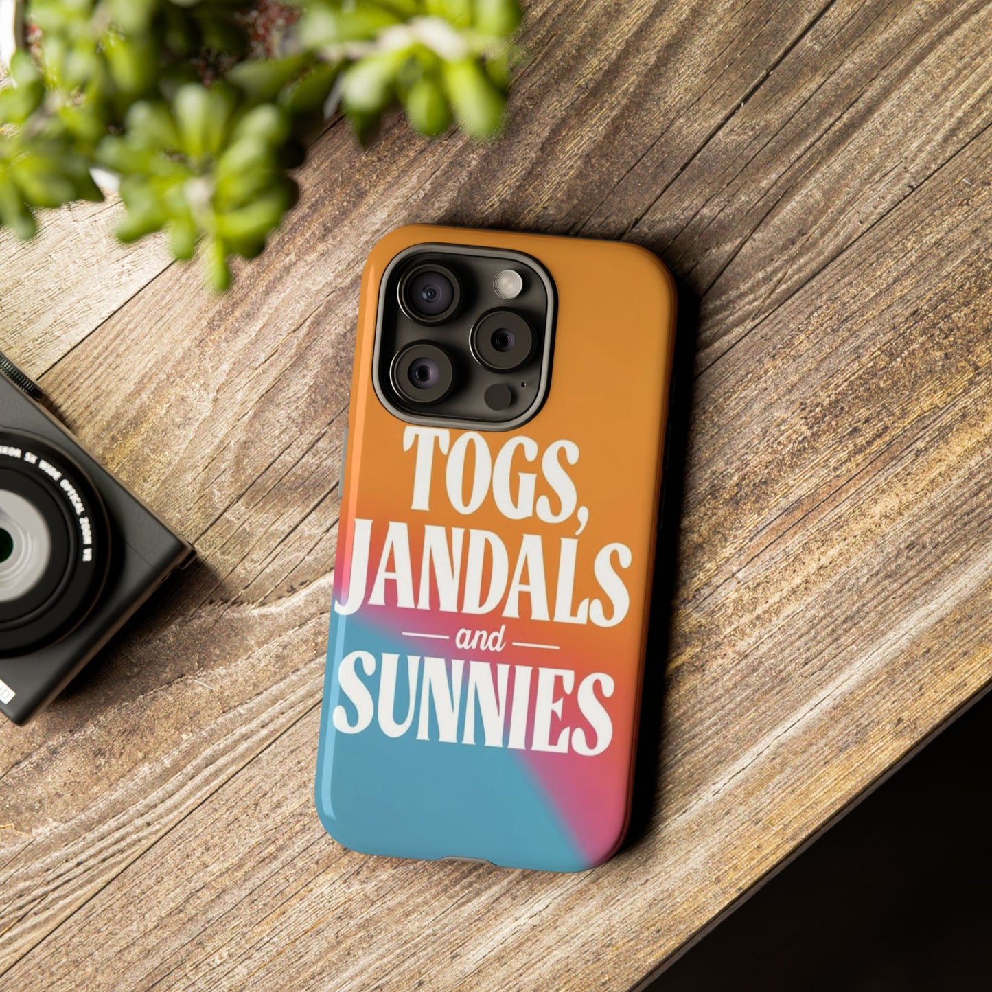 "Togs, Jandals and Sunnies" Mobile Phone Case
