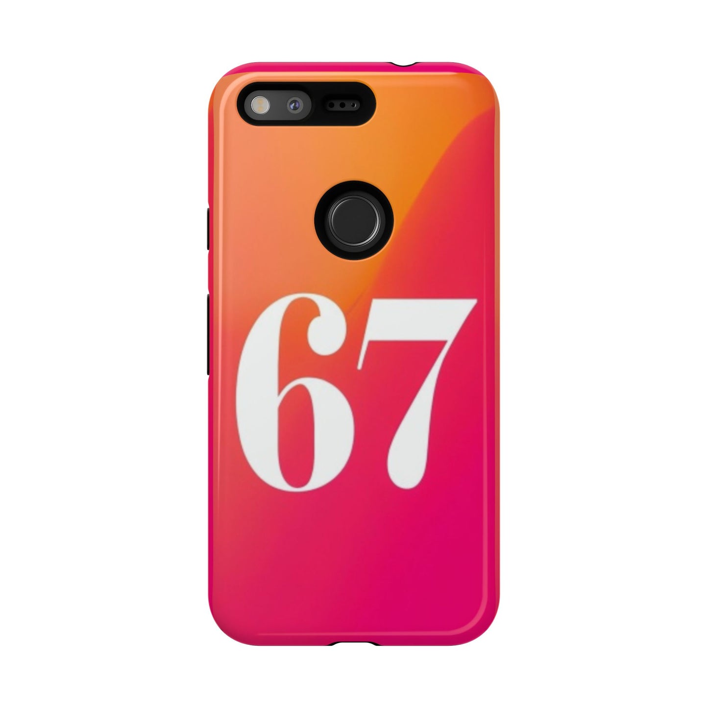 "67" Mobile Phone Case
