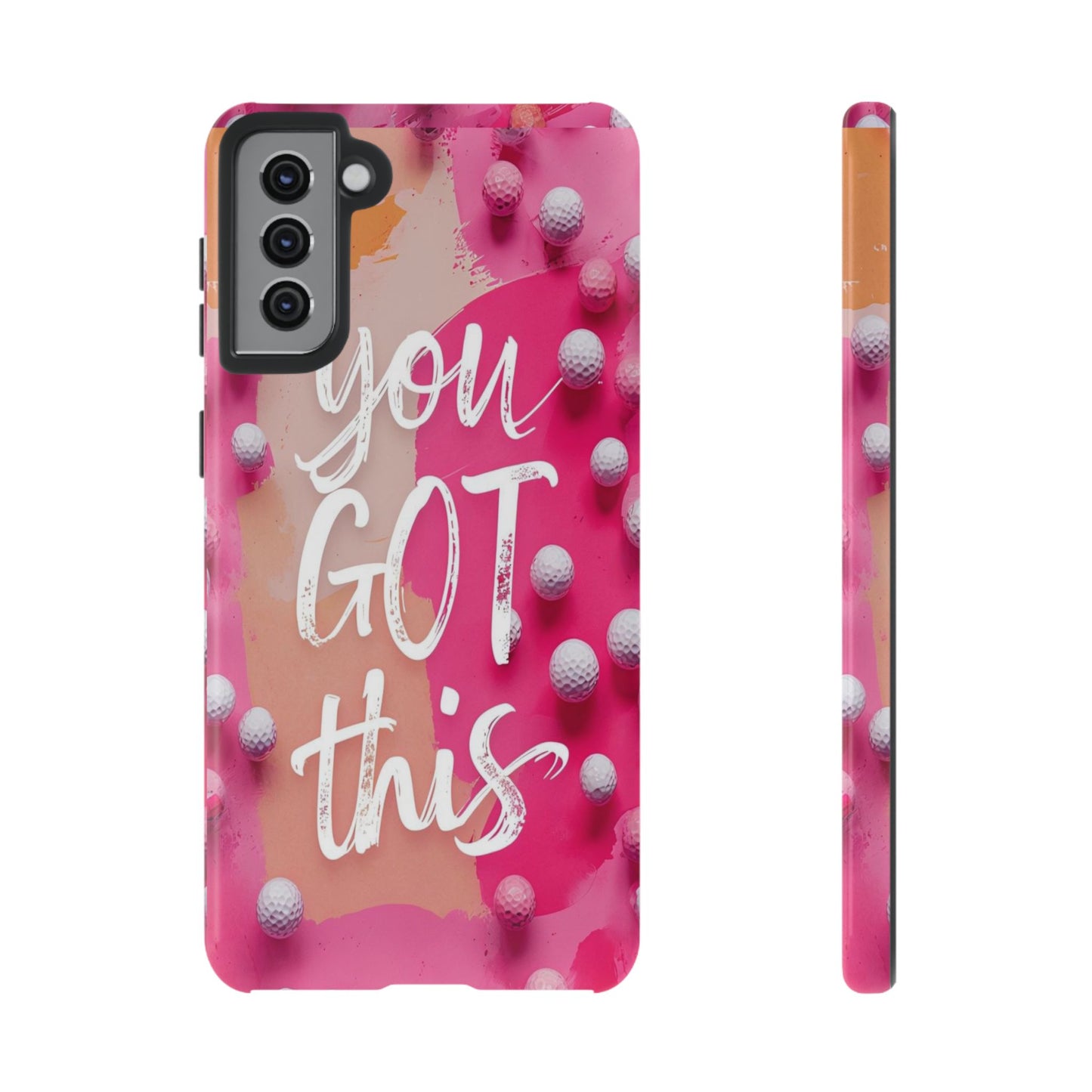 "You got This" (golf edition) Mobile Phone Case (pink)