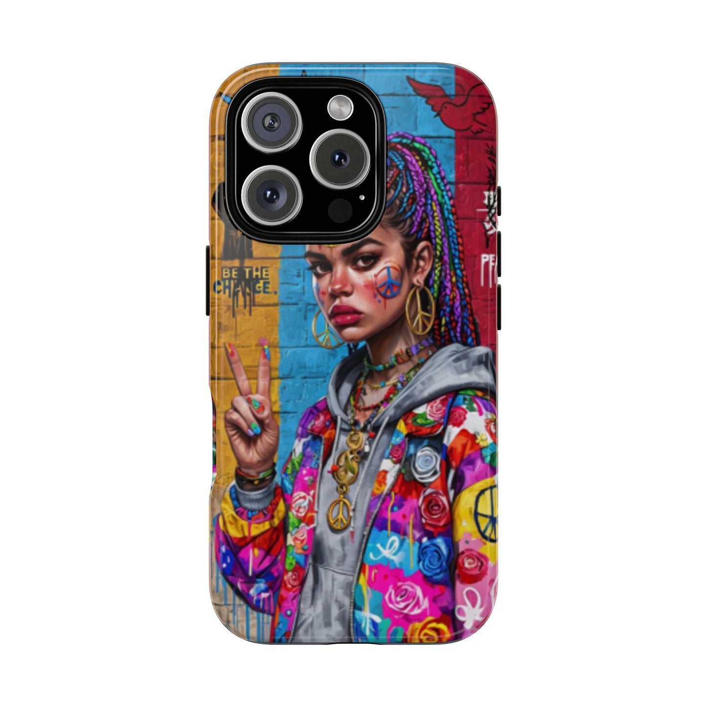 "Create Peace" Mobile Phone Case