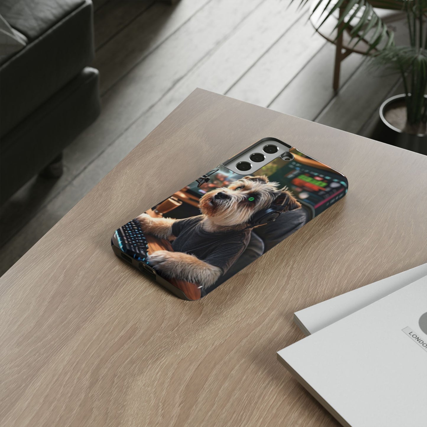 "Your Spirited WFH Side-Kick" Mobile Phone Case