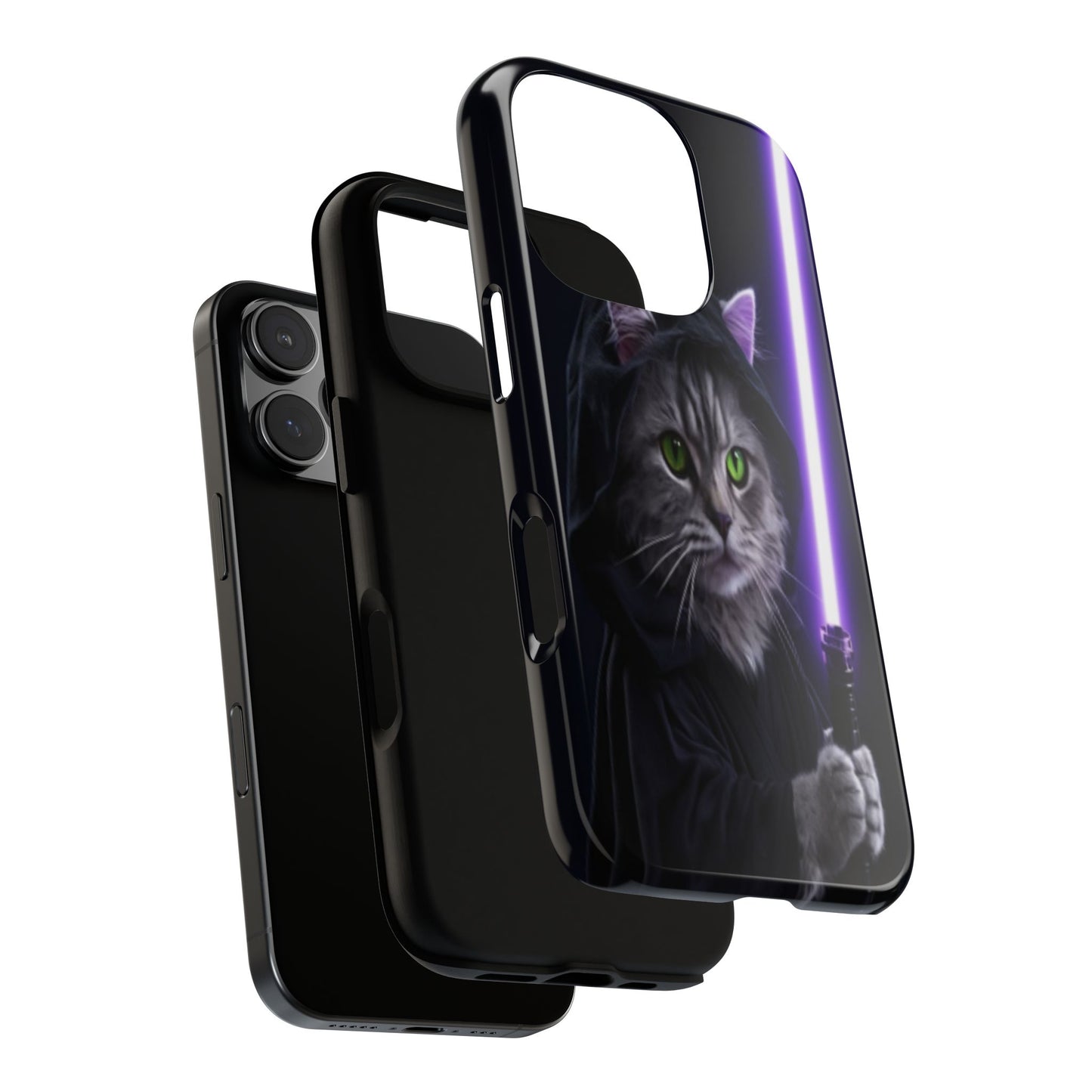 "Jedi Whisker" Mobile Phone Case (purple)