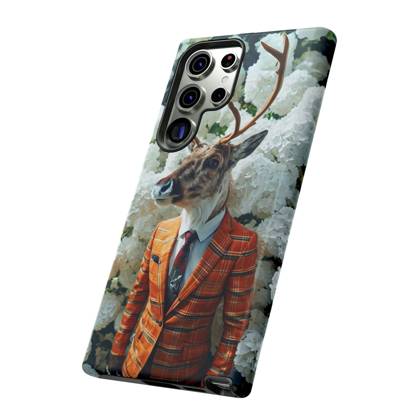 "The Stag" Mobile Phone Case (orange)
