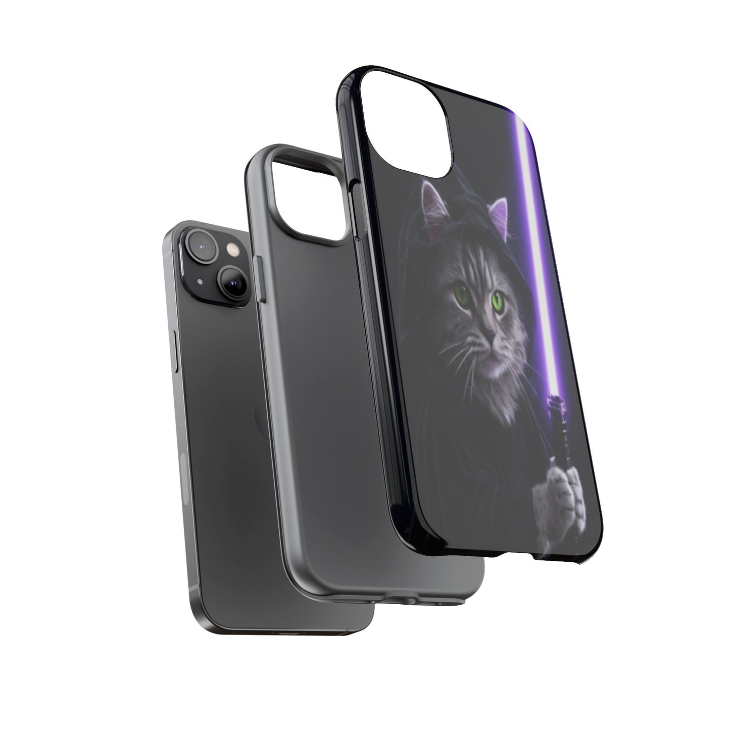 "Jedi Whisker" Mobile Phone Case (purple)