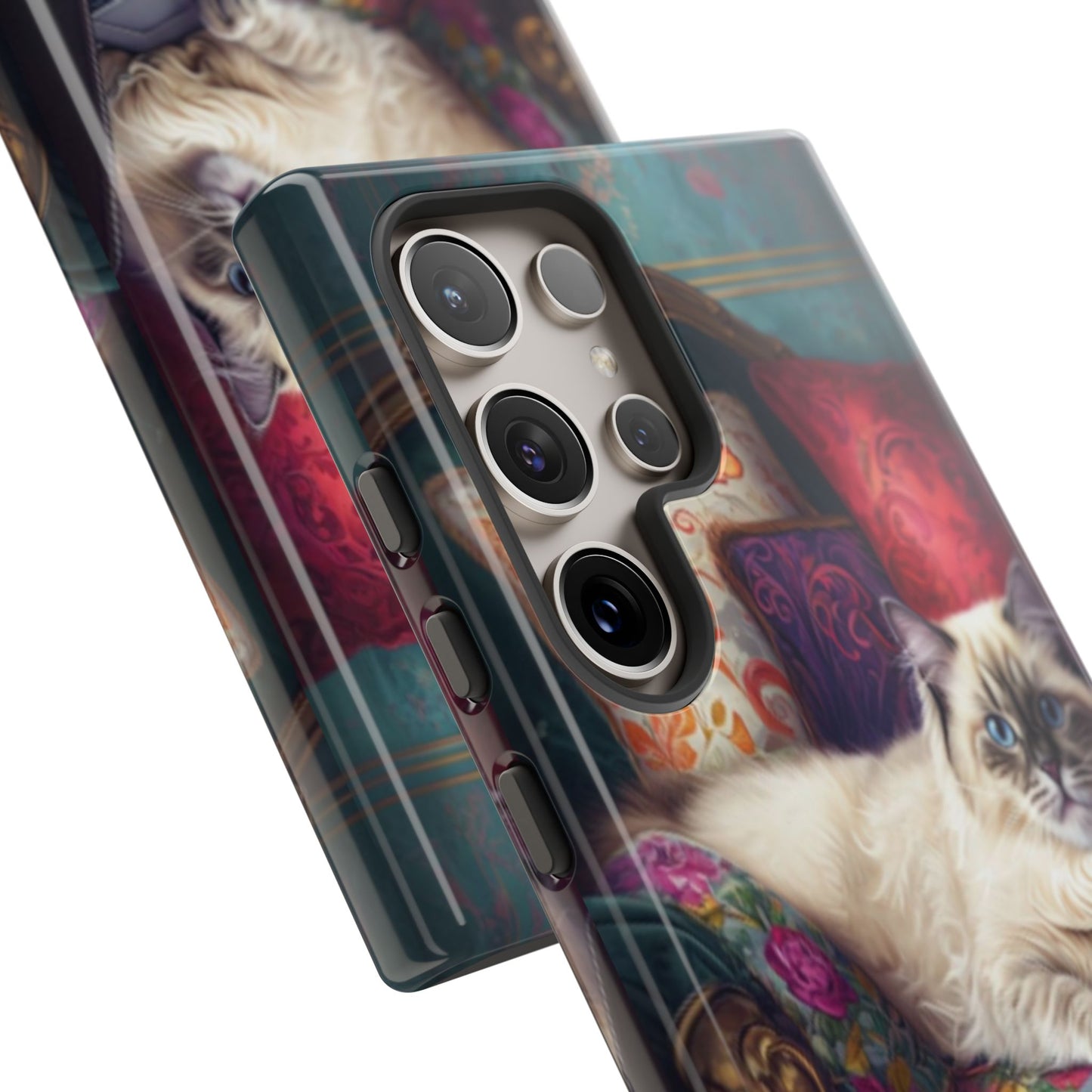 "Purr-sian Productivity" Mobile Phone Case
