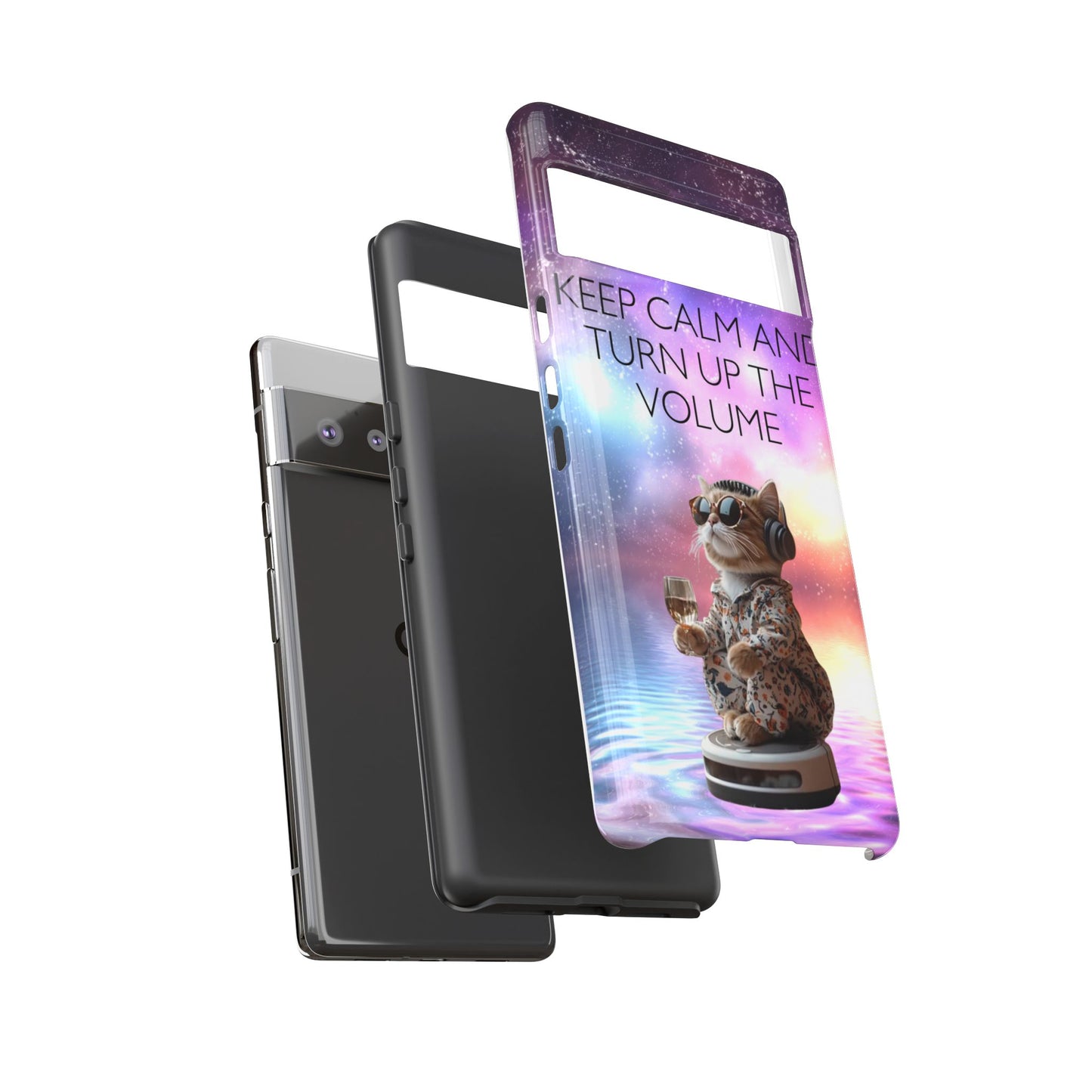 "Keep calm and turn up the Volume" Mobile Phone Case (mix)