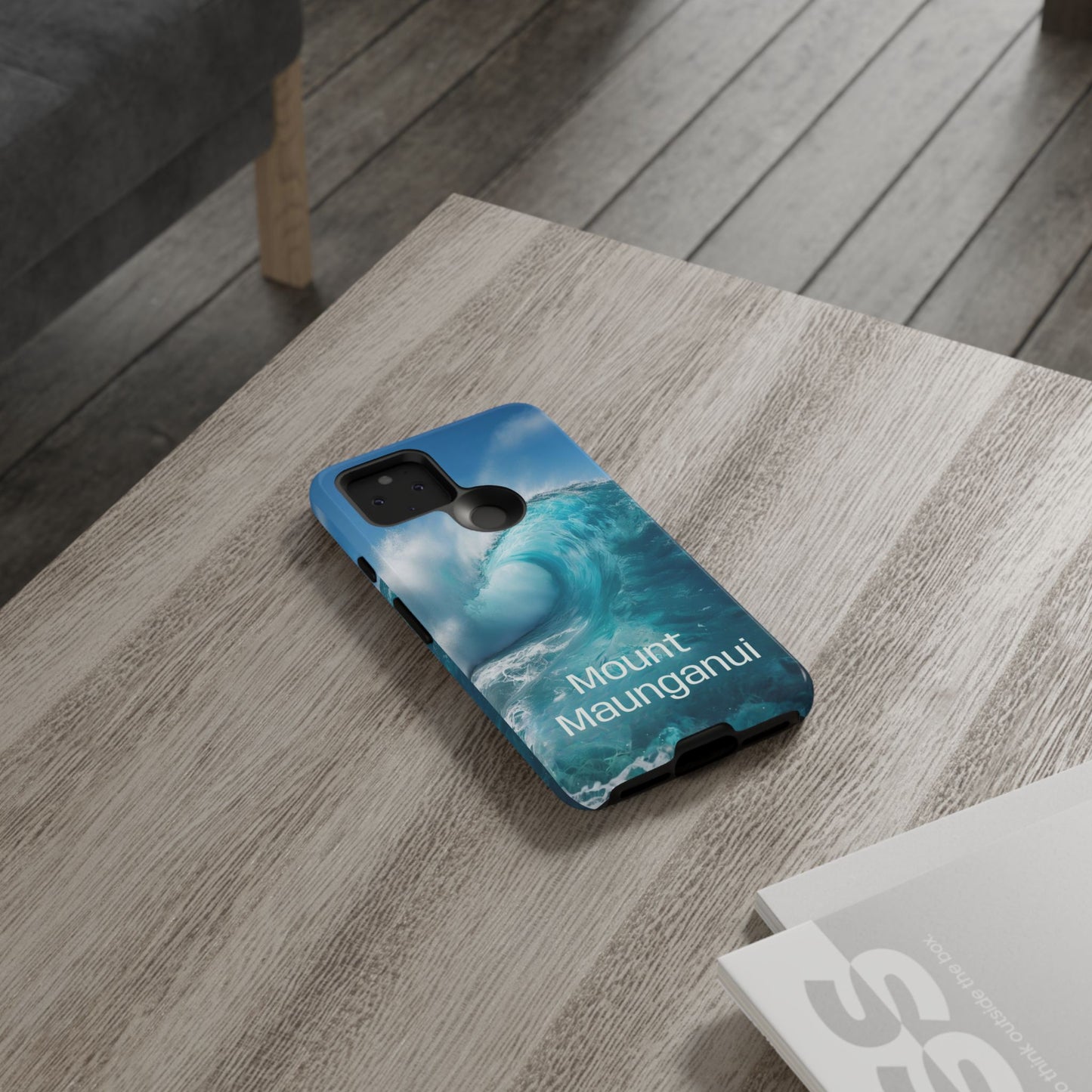 "Mount Maunganui" Mobile Phone Case (green)