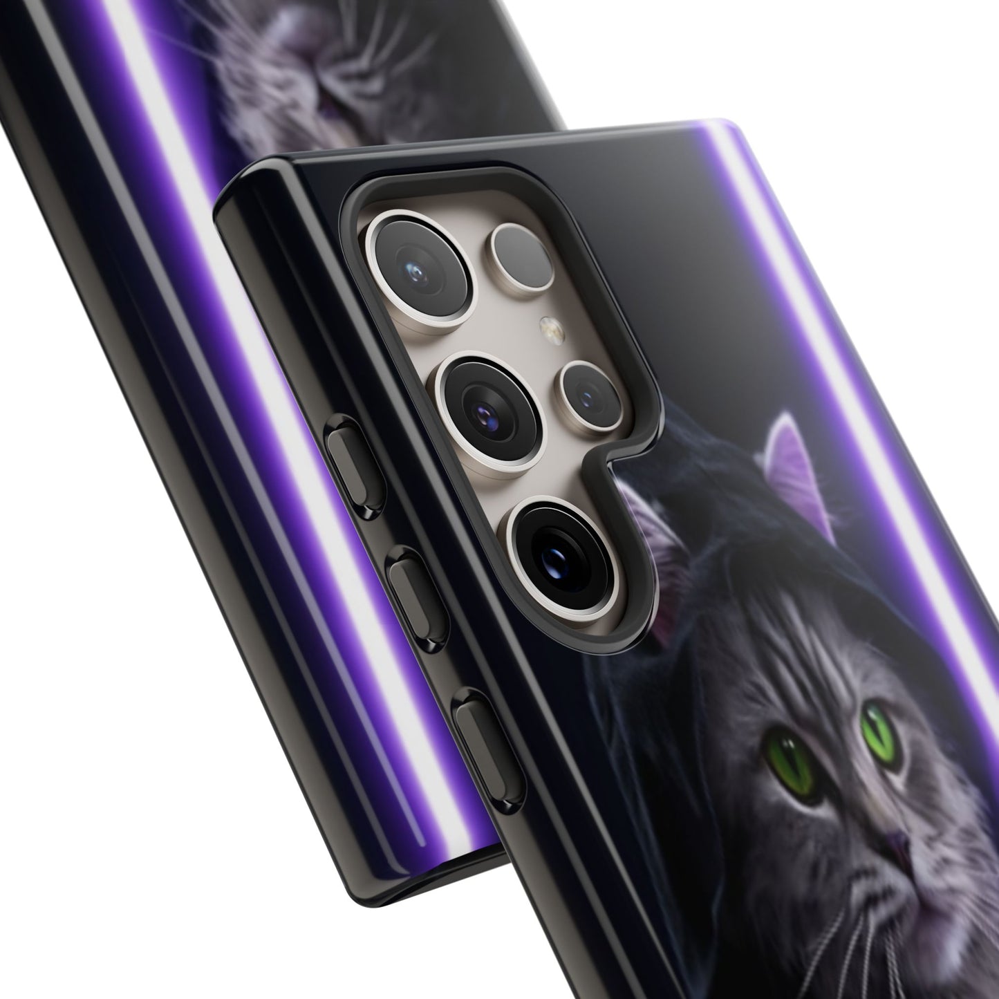 "Jedi Whisker" Mobile Phone Case (purple)