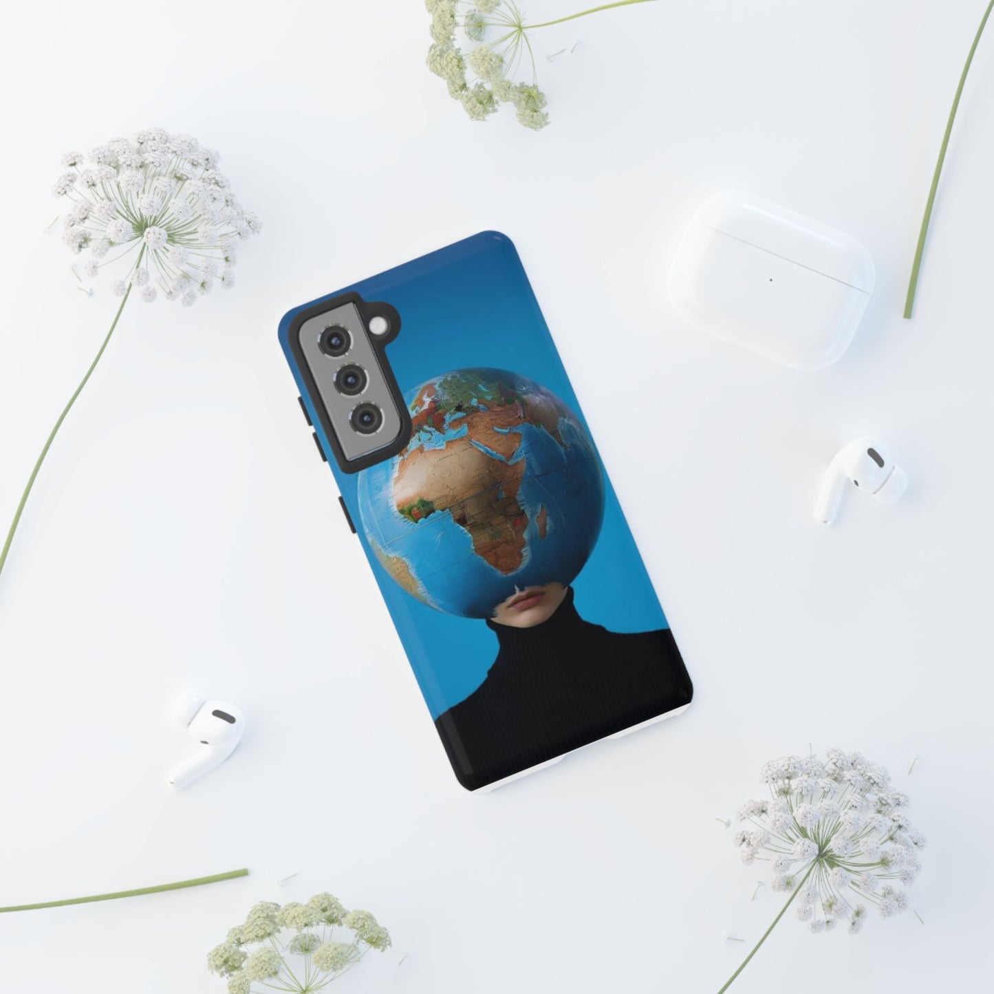 "She Who Carries the World" Mobile Phone Case