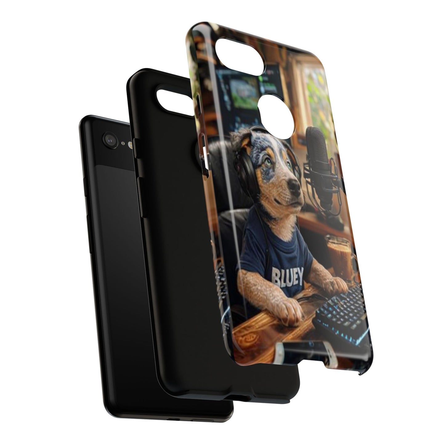 "Blue Heeler - a Tribute to Bluey" Mobile Phone Case