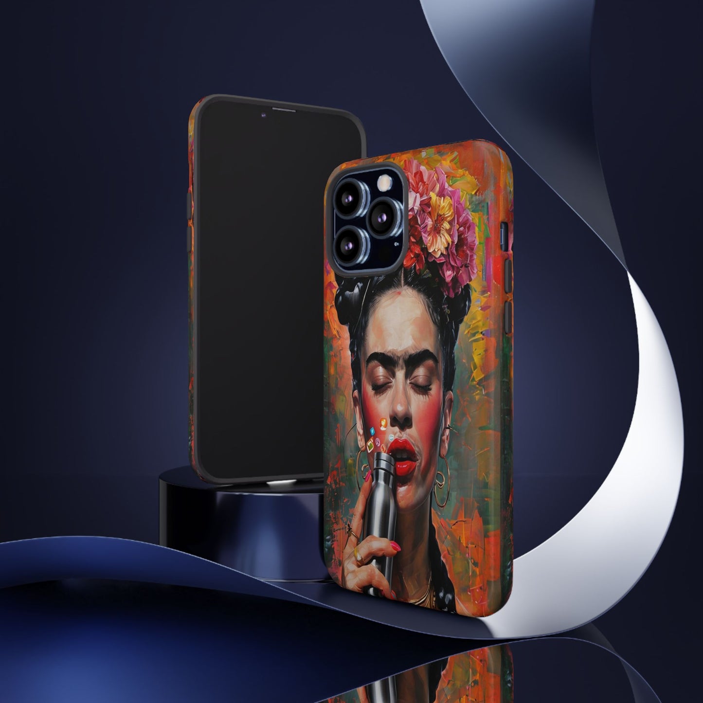 "Frida with a Flask" Mobile Phone Case