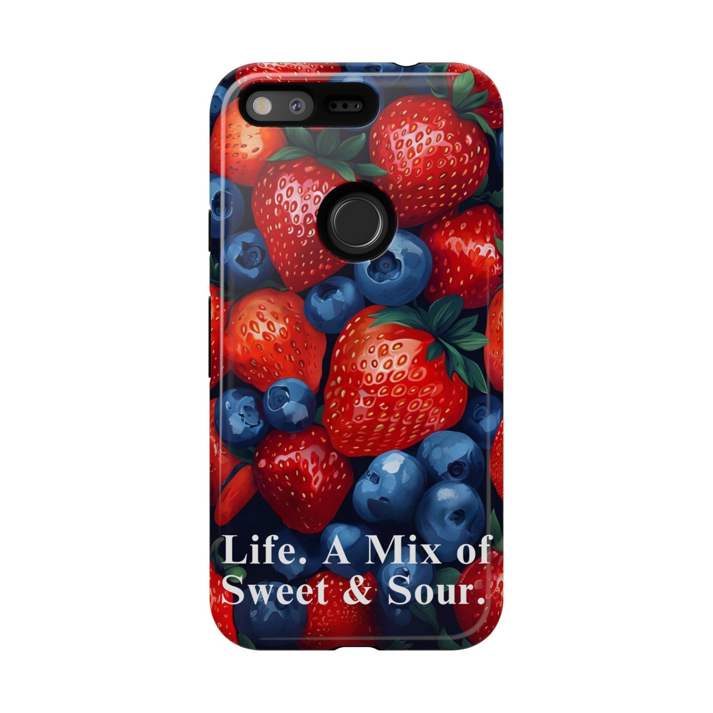 "Life. A Mix of Sweet and Sour" Mobile Phone Case