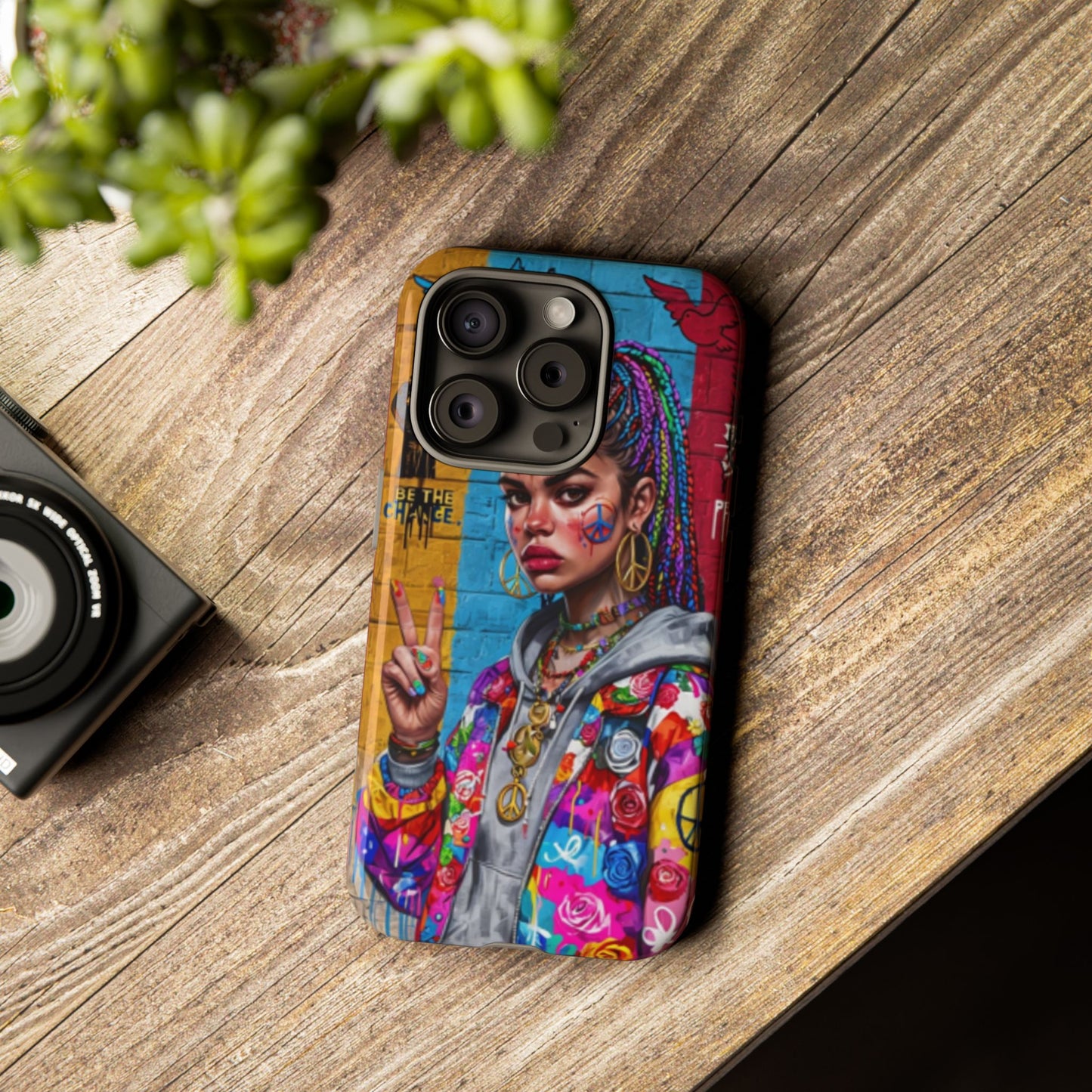 "Create Peace" Mobile Phone Case