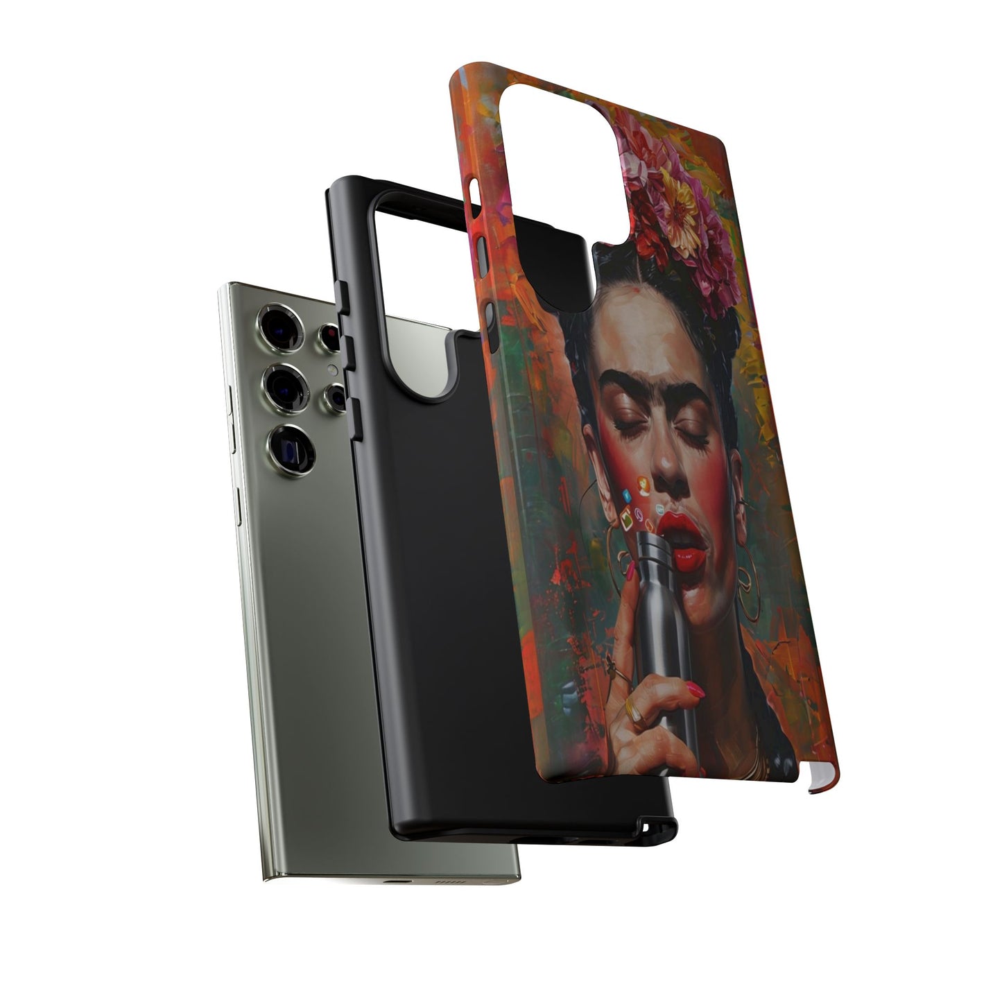 "Frida with a Flask" Mobile Phone Case