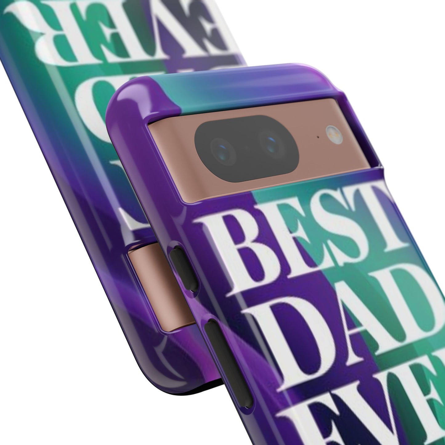 "Best Dad Ever" Mobile Phone Case (purple)
