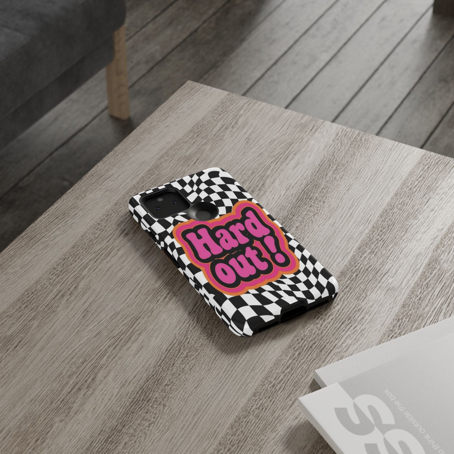 "Hard Out" Mobile Phone Case (pink)
