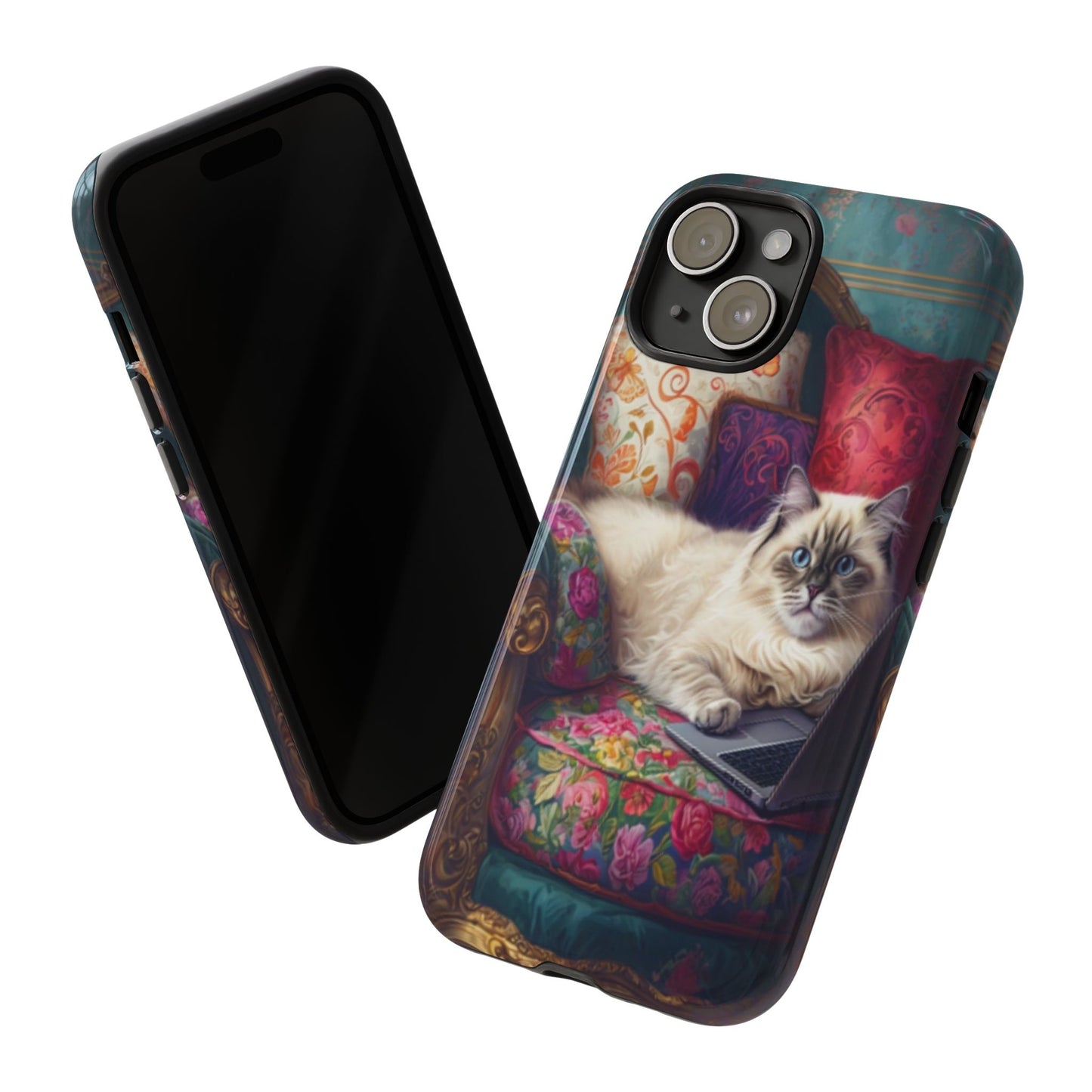 "Purr-sian Productivity" Mobile Phone Case