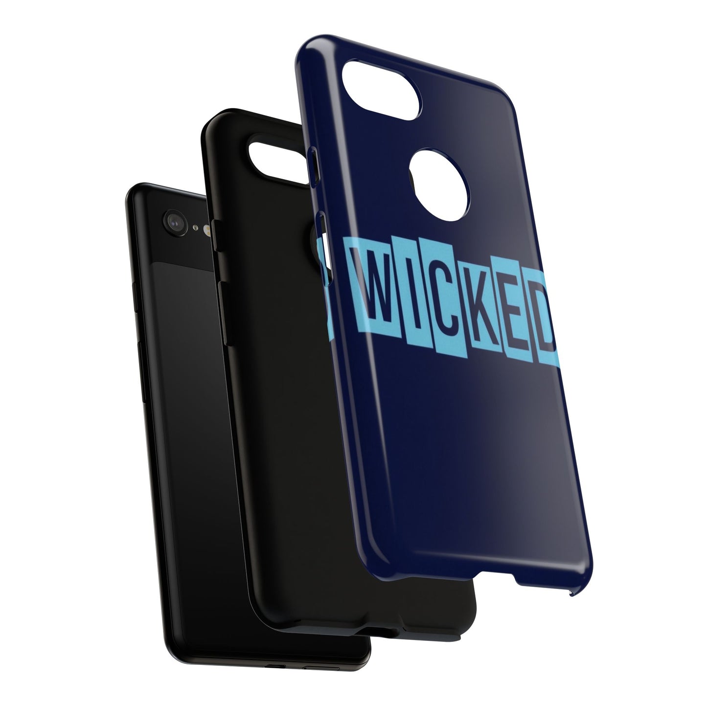 "Wicked" Mobile Phone Case (blue)