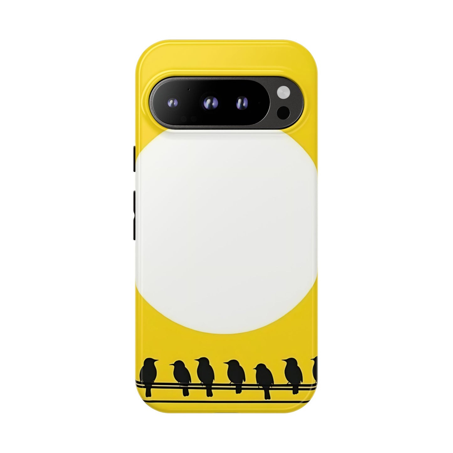 "The Feathered Assembly - Yellow" Mobile Phone Case