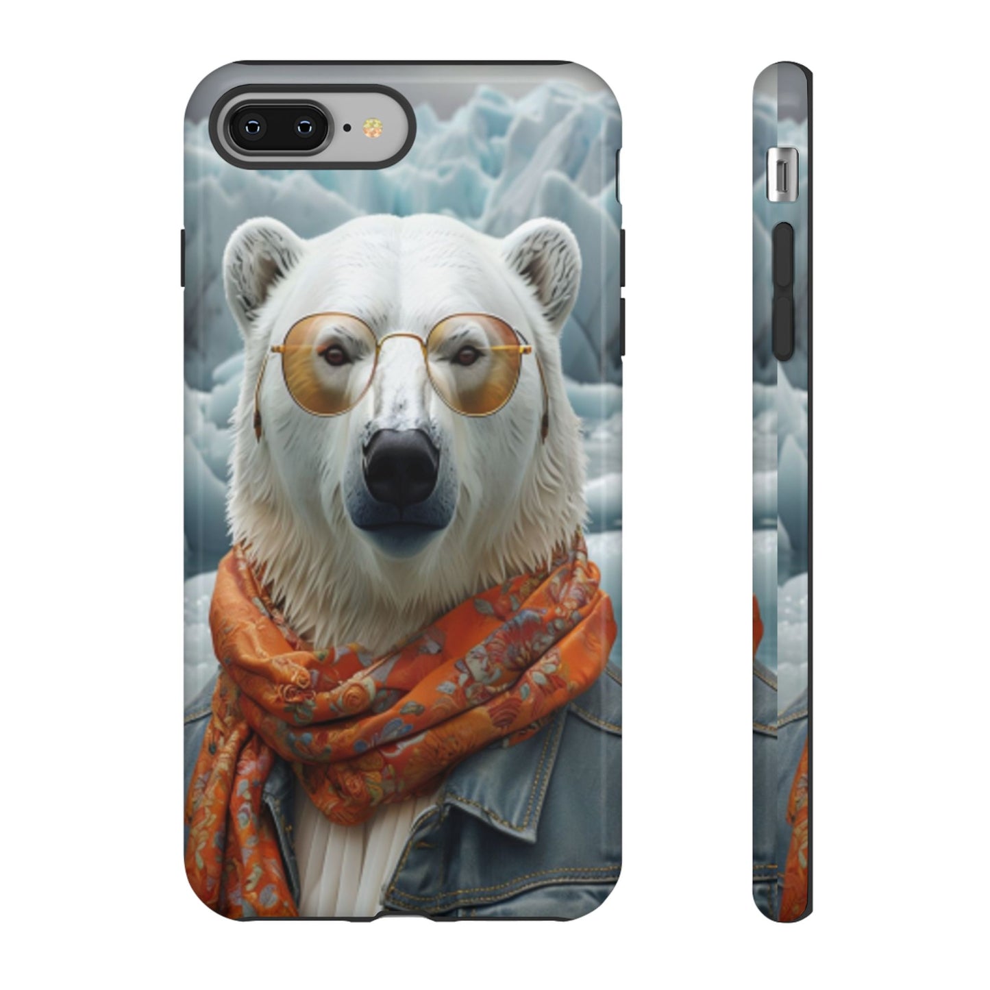 "Urban Zen Polar Bear" Mobile Phone Case