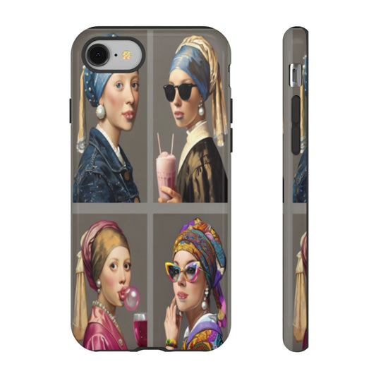 "Girls with Pearls" Mobile Phone Case