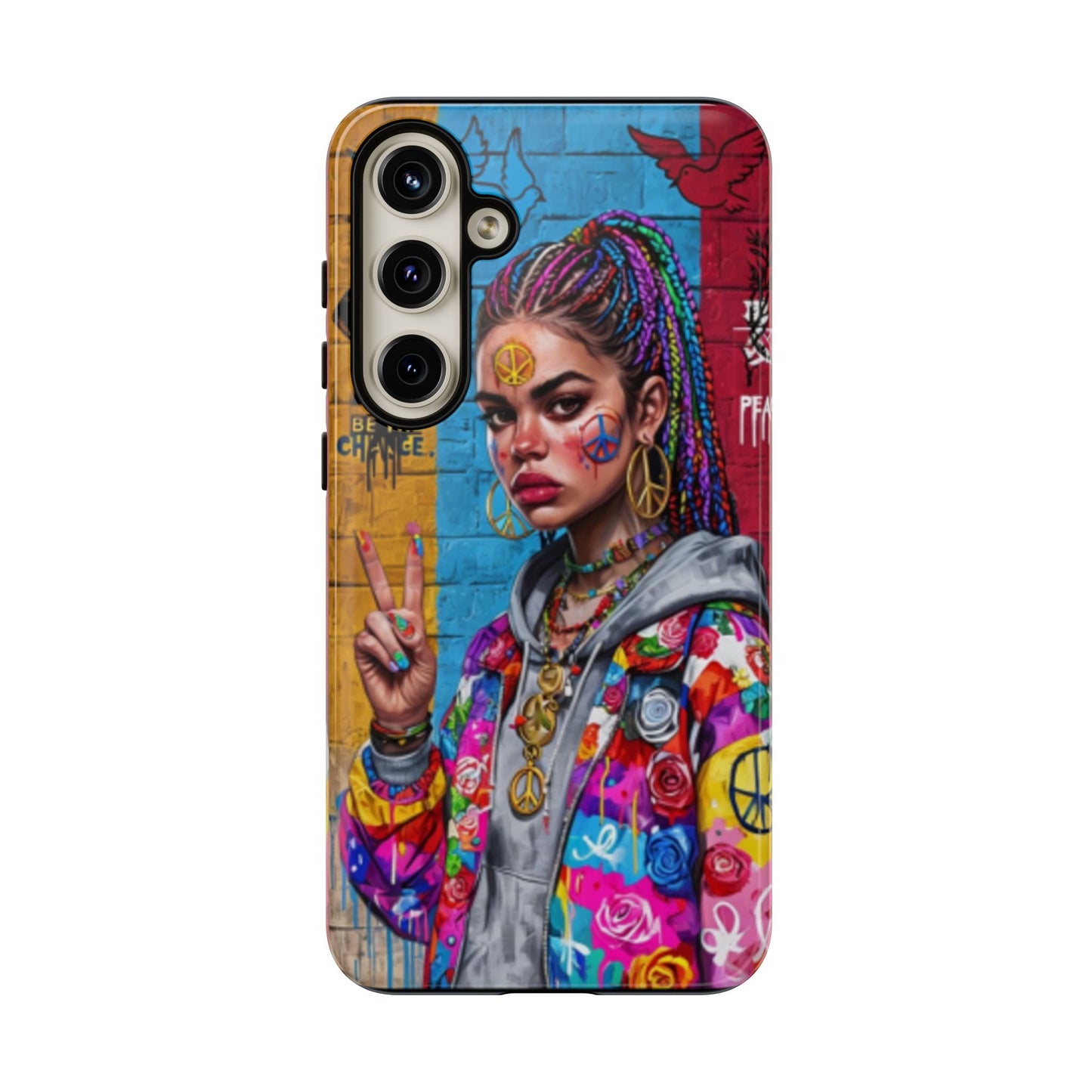 "Create Peace" Mobile Phone Case