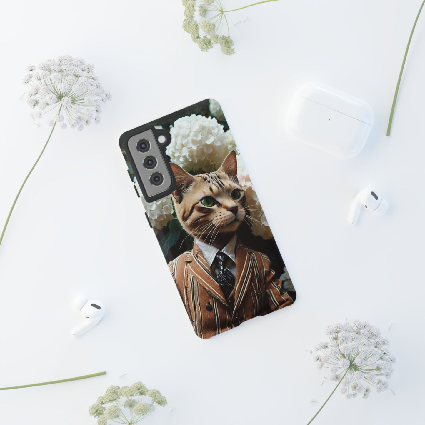 "The Feline Aristocrat" Mobile Phone Case
