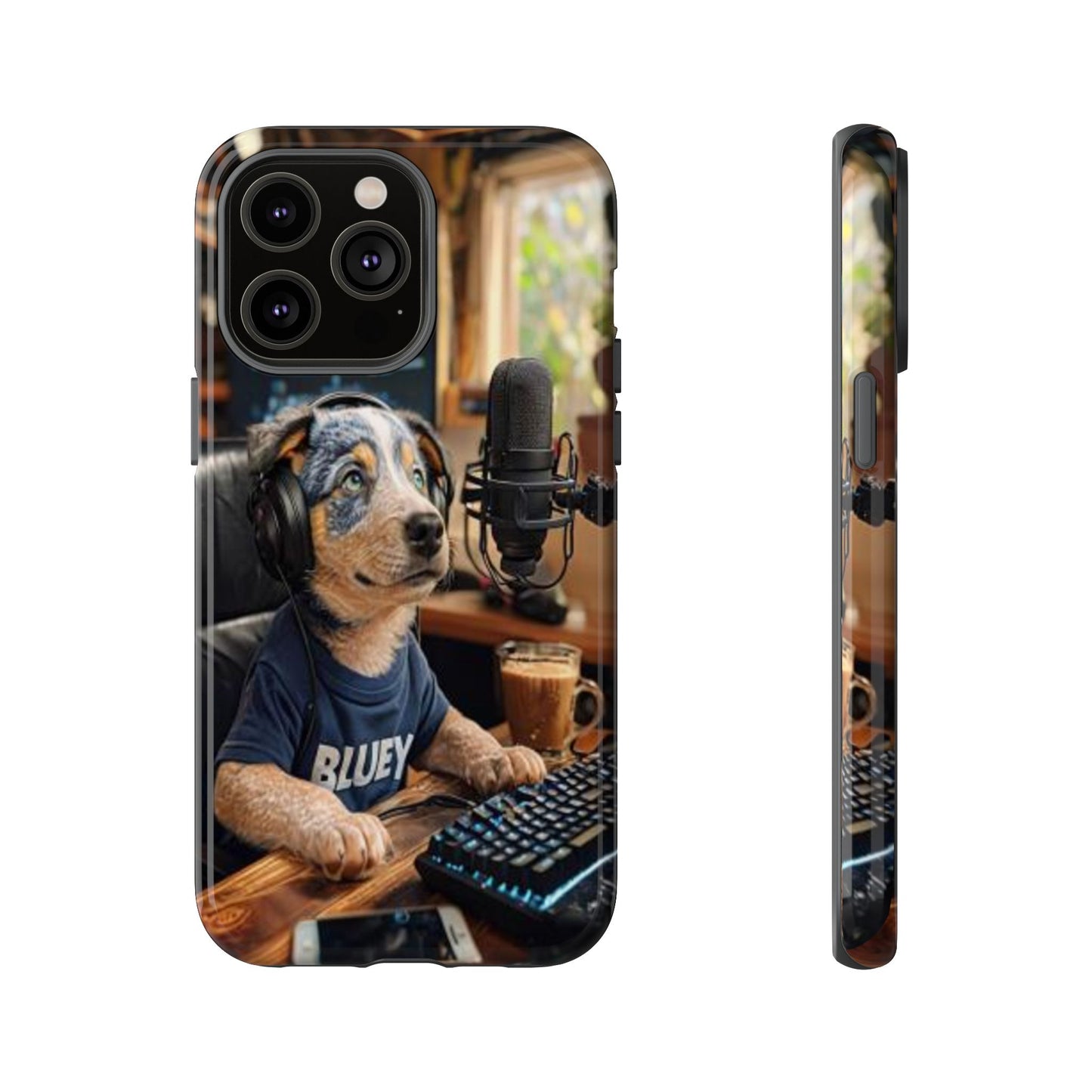 "Blue Heeler - a Tribute to Bluey" Mobile Phone Case